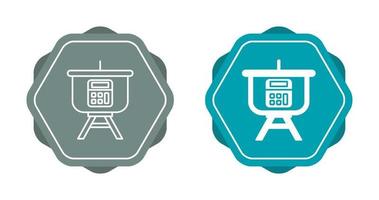 Calculation Presentation Vector Icon