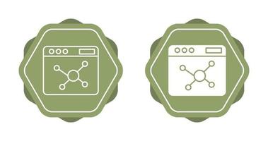 icono de vector de algoritmo