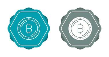 Bitcoin Currency Vector Icon