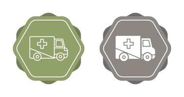 icono de vector de ambulancia