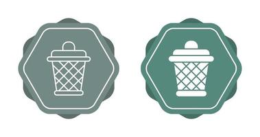 Dustbin Vector Icon