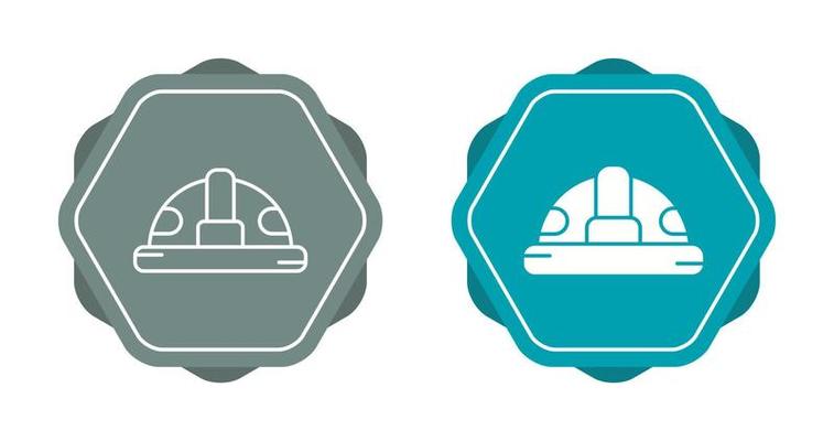 Construction Helmet Vector Icon