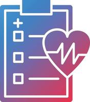 Vector Design Medical Report Icon Style