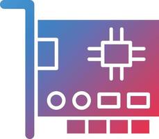 Vector Design Network Interface Card Icon Style