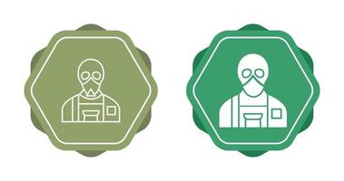 Gas Mask Vector Icon