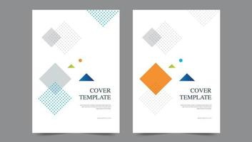 Cover template flyer design vector background