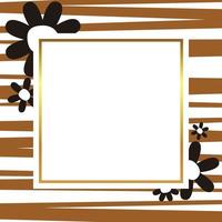 spring background with leaf silhouette decoration, with free space for text. Template for banner, poster, social media, greeting card. vector