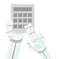 Artificial Intelligence Robot Machine Hand Arm Pose Calculator png