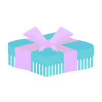 Gift Box Wrap Ribbon Vertical Line Pattern png