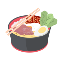 noodle ramen ramyun ramyeon soep traditioneel Aziatisch voedsel png