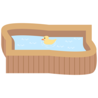de madera jacuzzi nadando piscina nadar png