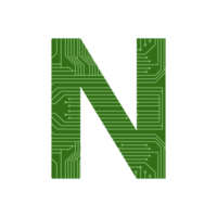 Modern Letter Alphabet Processor Printed Circuit Board Chip png