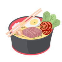 noodle ramen ramyun ramyeon soup traditional asian food png