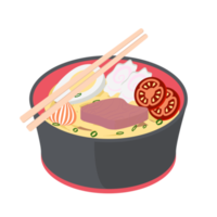nouille ramen ramyun ramyeon soupe traditionnel asiatique nourriture png