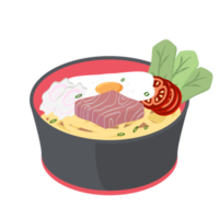 Nudel Ramen ramyun ramyeon Suppe traditionell asiatisch Essen png