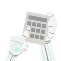 Artificial Intelligence Robot Machine Hand Arm Pose Calculator png