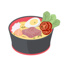 nudel Ramen ramyun ramyeon soppa traditionell asiatisk mat png