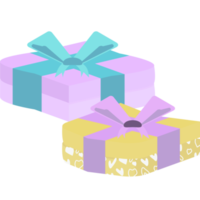 Gift Box Wrap Souvenir Tied Ribbon png