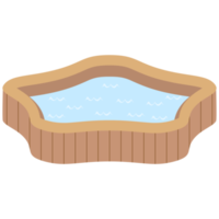Wooden Jacuzzi Swimming Pool Swim png