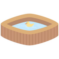 Wooden Jacuzzi Swimming Pool Swim png