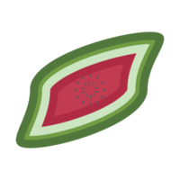 Wassermelone Scheibe Sommer- Essen köstlich cool trinken Obst png