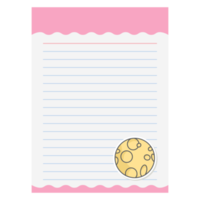 Paper Note Planet Mars Doodle Space Wars Alien png