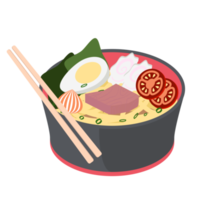 nudel Ramen ramyun ramyeon soppa traditionell asiatisk mat png