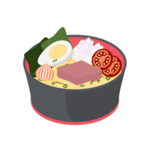 nudel Ramen ramyun ramyeon soppa traditionell asiatisk mat png