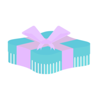 Gift Box Wrap Ribbon Vertical Line Pattern png