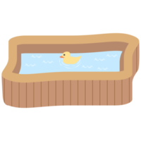 en bois jacuzzi nager bassin nager png