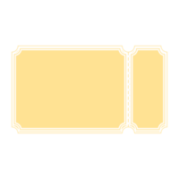 gouden ticket sticker kogel logboek blanco png