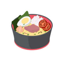 noodle ramen ramyun ramyeon soep traditioneel Aziatisch voedsel png