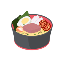 noodle ramen ramyun ramyeon soep traditioneel Aziatisch voedsel png