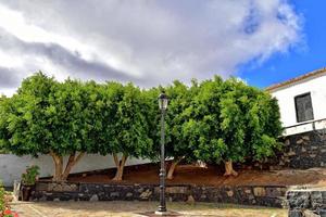 landscapes of the historic town of Betancuria on Fuerteventura, Spain photo