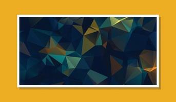 Abstract Color Polygon Background Design, Abstract Geometric Origami Style With Gradient vector