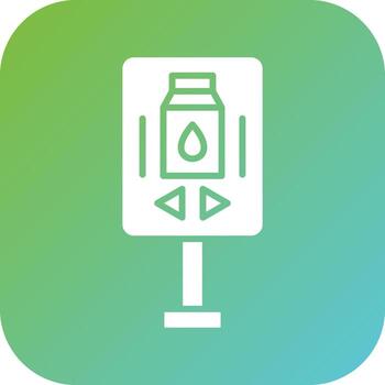 interactivo monitor vector icono estilo