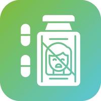 Antidepressant Vector Icon Style