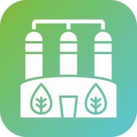 Biogas Vector Icon Style