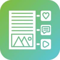 Content Vector Icon Style