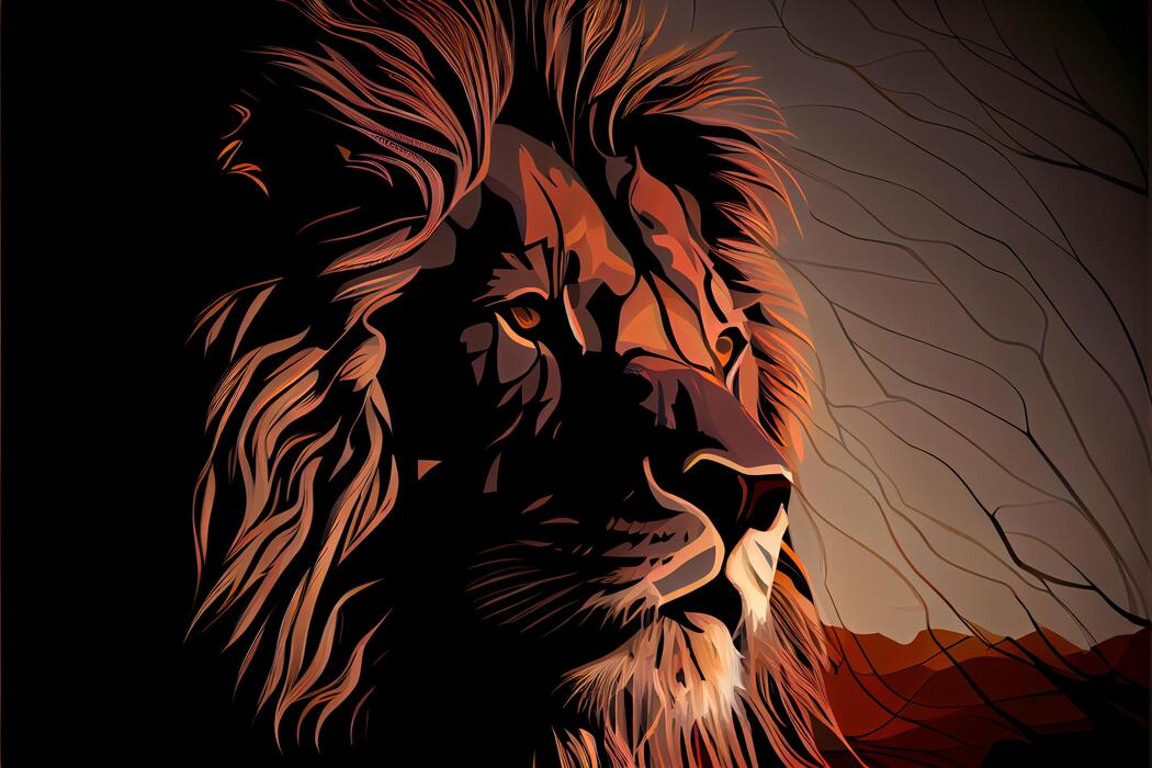 Lion Drawing Stock Photos, Images and Backgrounds for Free Download