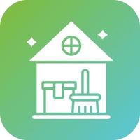Spring Cleaning Vector Icon Style