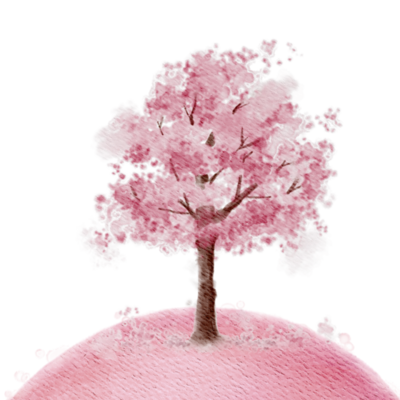 A cherry blossom tree watercolor 22383188 PNG