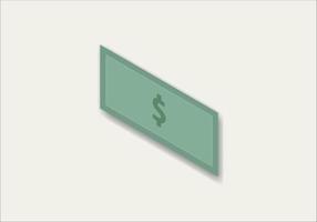 Set Of Money Banknotes. Isometric Design. Vector Illustration Isometric money design.