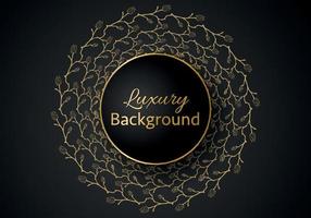 Elegant banner with intricate, parallel golden lines on a dark background. Vector pattern, abstract geometric.