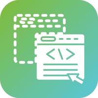 Drag and Drop Vector Icon Style