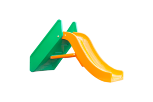 Childrens slide, Playground slide of plastic isolated on background png