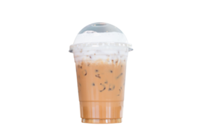 Glasses of iced coffee drinks. Iced Cappuccino png