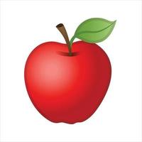vector de ilustración de manzana