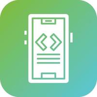 Developer Mode Vector Icon Style
