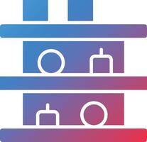 Vector Design Shelves Icon Style